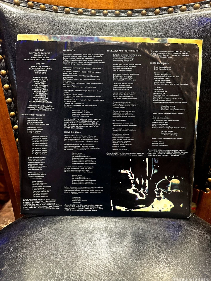 Peter Gabriel - Security Vinyl LP [1982] XGHS 2011 - Image 3 of 4