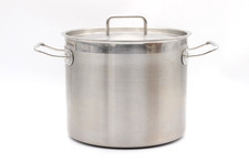 SUS Schulte-Ufer Profi Line Edelstahl Kochtopf Suppentopf mit Deckel Ø 24 cm