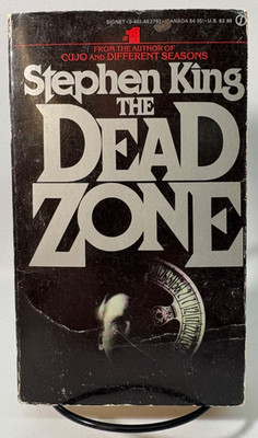 The Dead Zone by Stephen King, 1980 Signet Paperback