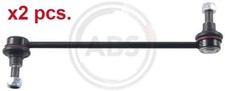 X2 PCS FRONT / OUTER ANTI ROLL BAR LINK STABILISER 260840 A.B.S. I