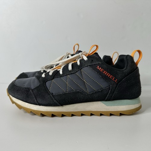 Merrell Alpine Sneakers Trail Shoes Mens Sz 7 Gray Orange Lace Up Hiking J16699 - Picture 12 of 12