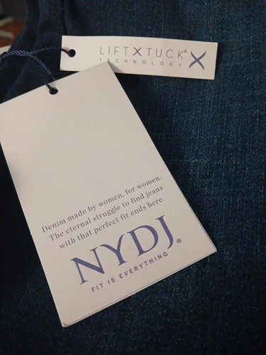 NWT NYDJ Alina Quentin Denim Leggings Size 00P Stretch - Picture 5 of 6