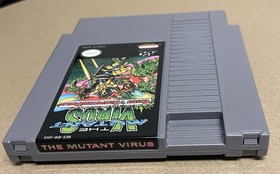 THE MUTANT VIRUS Game for the Nintendo NES with Box