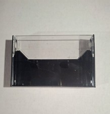 BLACK  CLEAR Plastic Jewel Cassette Tape Cases - SLIGHT DEFECT Lot Of 30