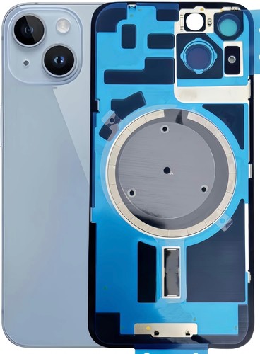 Back Glass Replacement with Metal or Magnet or NFC for iPhone 16, 15 ,14 Series - 第 74/83 張圖片