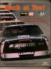 1993 Slick 50 500 Program Nascar Mark Martin win