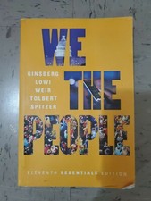 We the People by Benjamin Ginsberg. 11th Essentials Edition w/Online Access Code
