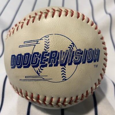 Vintage 1986 Los Angeles Dodgers Dodgervision 25th Anniversary Baseball Ball