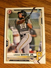 2021 Lonnie White Jr. 1st Bowman Card - Pittsburgh Pirates - Card - BD 28