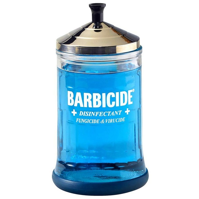 Barbicide Disinfectant Jar, Midsize, 21 ounce Original Version eBay