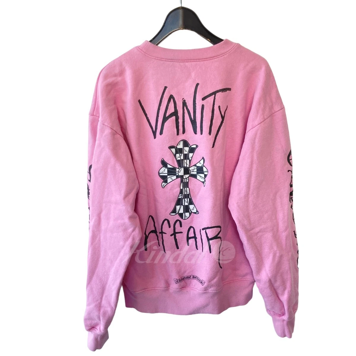 Second Hand Chrome Hearts Matty Boy Ppo Vanity Affair Sweatshirt Pink Size 25042
