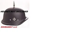 USA Chrome Screw On Spike for motorcycle rat rods moto spikes half shell helmets