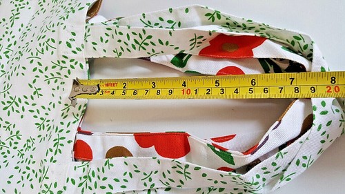 TJC 100% Cotton Shopping Bags 2 Reusable Bags Genuine - Picture 4 of 5