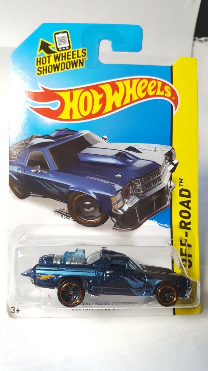 2013 Hot Wheels TREASURE HUNT Custom '71 EL CAMINO Blue