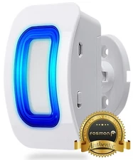 Fosmon [Add-On] Driveway Wireless Motion Sensor Detector [For Wireless Doorbell]
