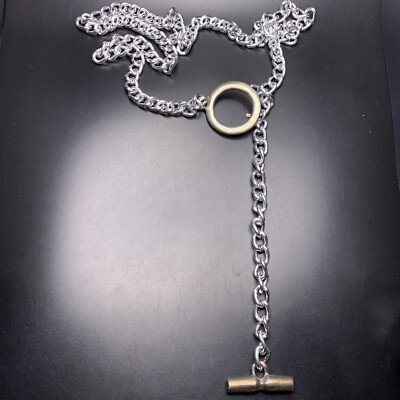 35” Adjustable Chain Handmade Silver-tone Belt Silver Tone Chain Belt Adjustable 34 35 36 37 38 39 40 41 42  main image 3