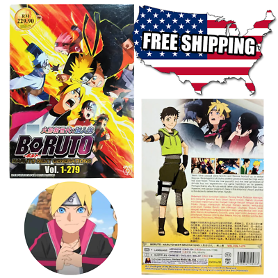 DVD Boruto:Naruto Next Generations Vol.1-293 (English Dubbed