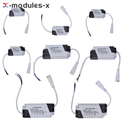 LED Panel Driver Ceiling Light AC85~265V 3-36W Transformer Power Supply Adapter