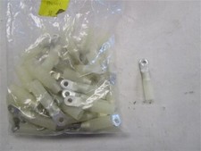 WIRE CABLE HEAT SHRINK LUG TERMINAL CONNECTOR 6 AWG GAUGE SET OF 50 