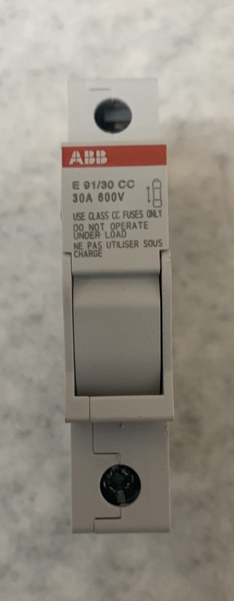 coco29さま専用 Box of 6) ABB E 91/30 CC Screw Terminal Fuseholder 600V 30A