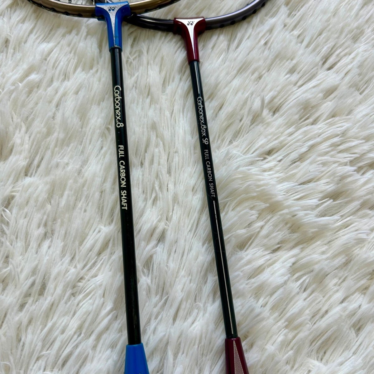 YONEX Carbonex 8 & 8DX SP Badminton Rackets 2pcs Set Oval