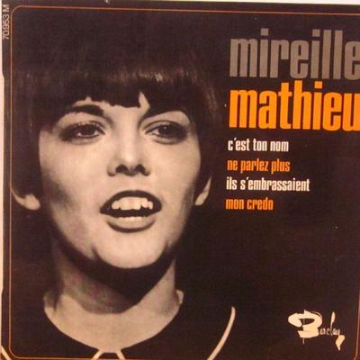 Mireille Mathieu(7'' Vinyl P/S 1st Issue)Mirelle Mathieu-Barclay-France-VG/Ex+