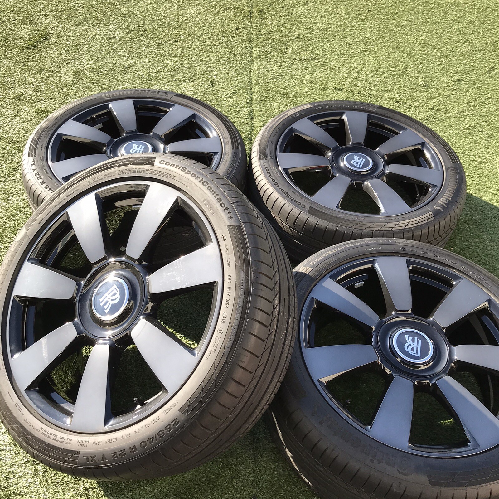 22 Rolls Royce Cullinan 2019 Wheels Tires Tpms Rims OEM Factory Genuine Sport 