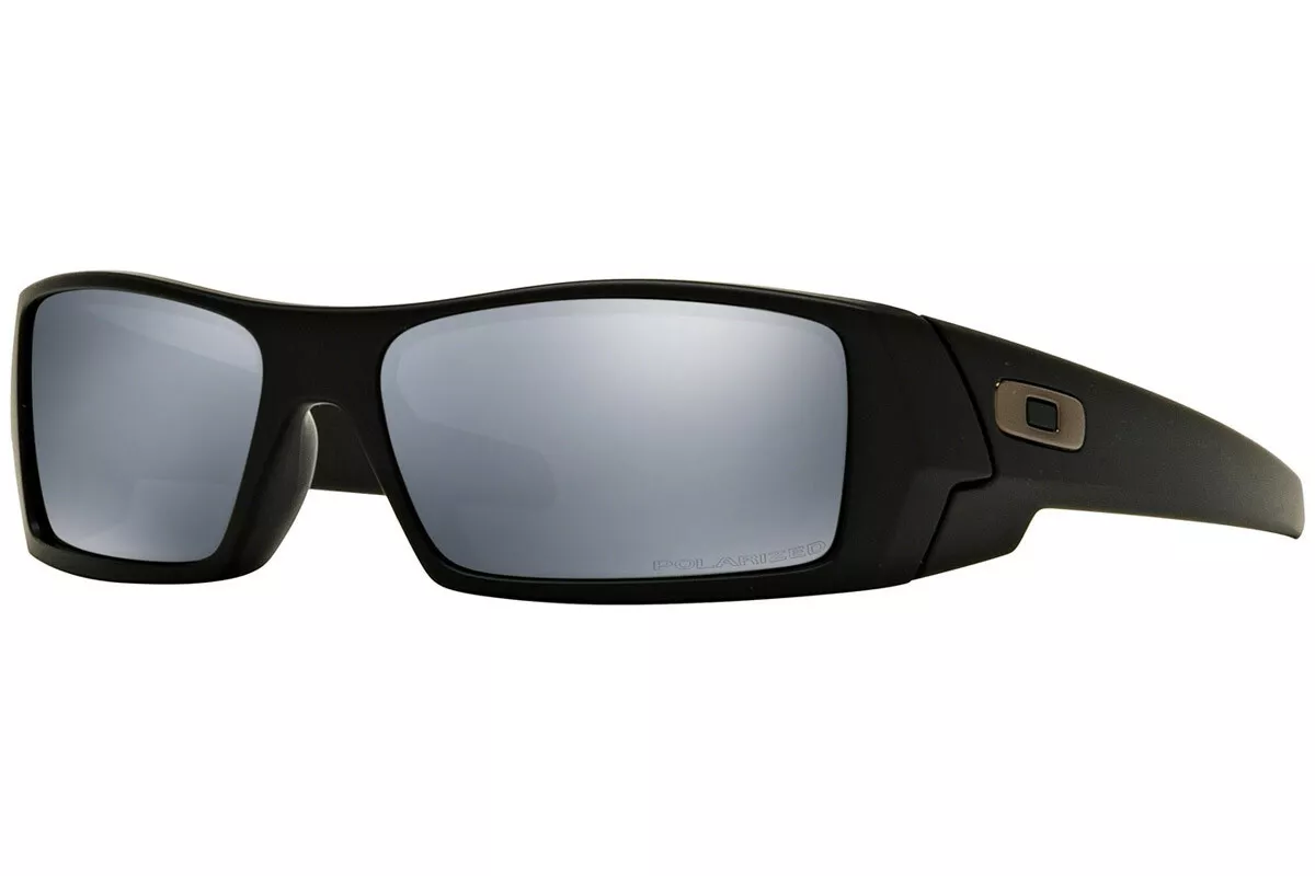 Oakley Sunglasses Gascan Matte Black w black Iridium Polarized 12