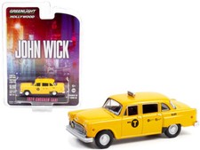 N01 Greenlight Hollywood Series 33 1974 Checker Taxi John Wick 1:64 44930
