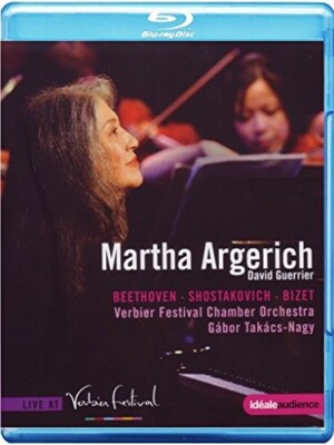 Martha Argerich Plays Beethoven #2/ Shostakovich #1/ Bizet: Symphony, Blu-ray,
