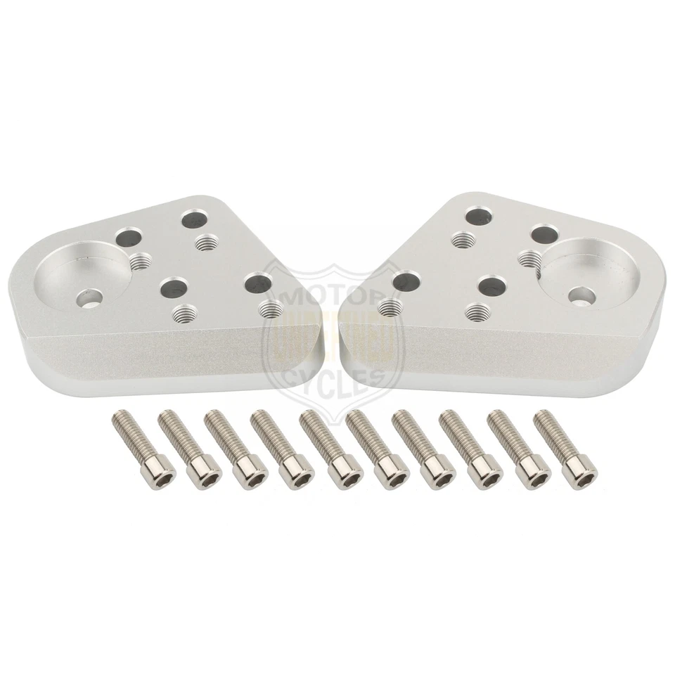 CNC Height Handlebar Riser Clamp Mount For BMW R1100 R RT R1150R R1150RT R1200RT — 第 2/4 张图片