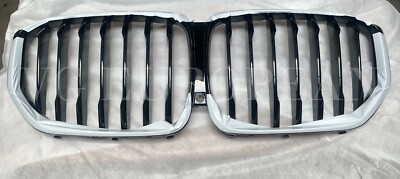 BMW Genuine G05 X5 Shadowline Gloss Black Front Grille W/O