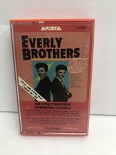 VINTAGE CASSETTE TAPE THE EVERLY BROTHERS 24 ORIGINAL CLASSICS