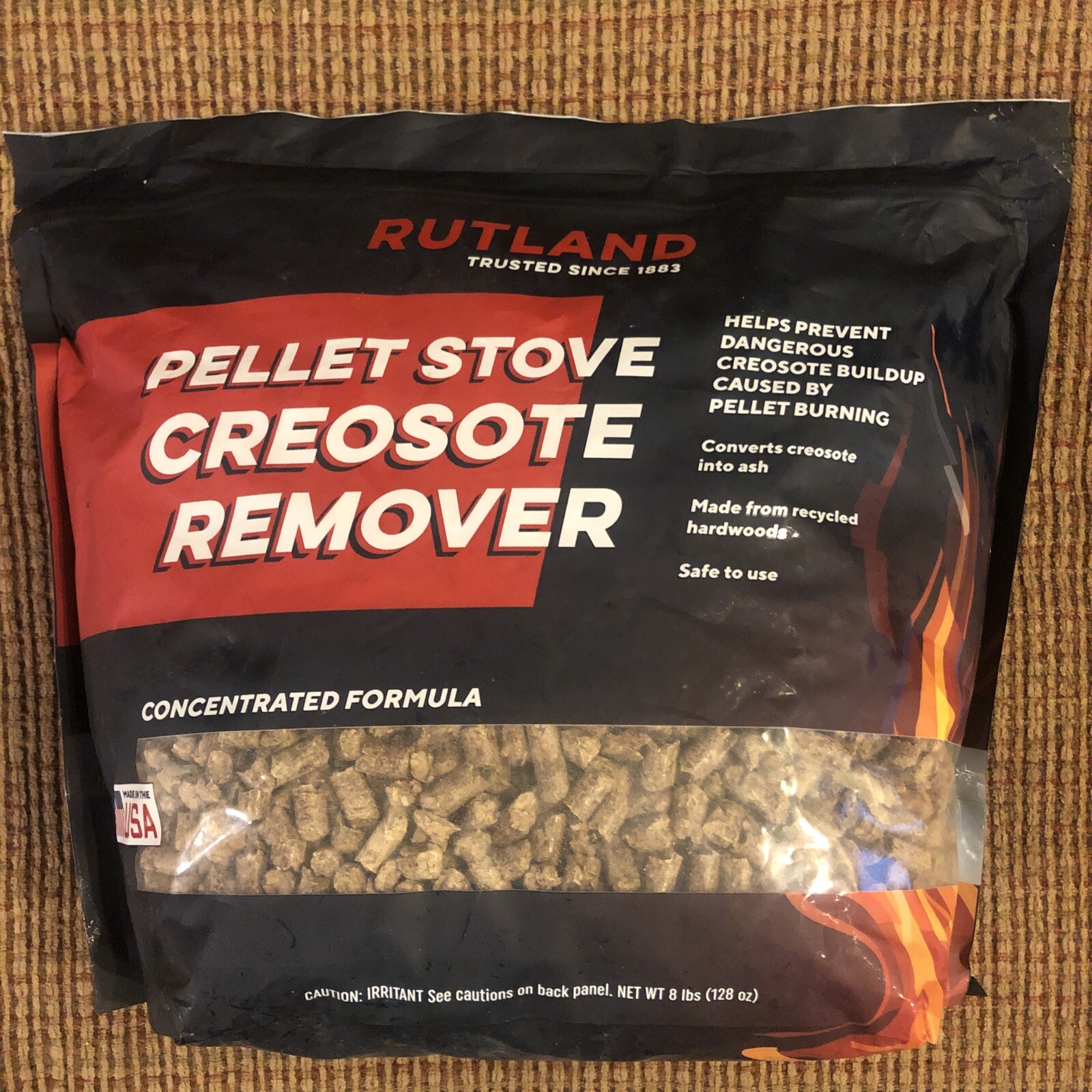 Rutland Pellet Stove Creosote Remover (8 Pound Bag) - Concentrated Formula  | eBay