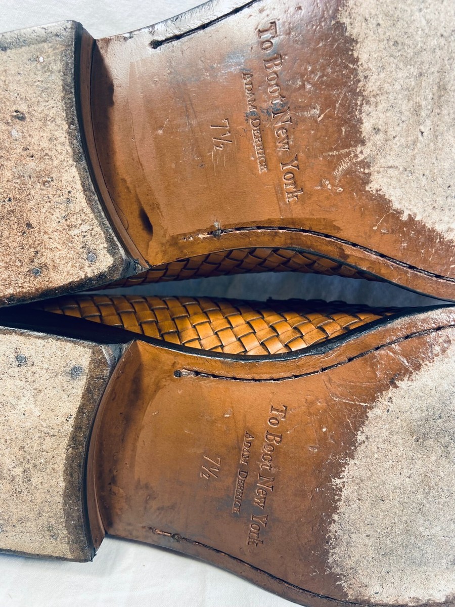 TO BOOT NEW YORK Zenith Burnished Cognac Leather Penny