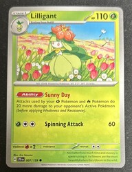 Lilligant 007/159 Journey Together Common Pokémon TCG