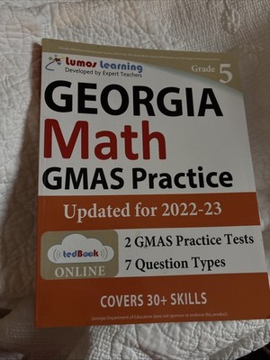 Georgia Milestones Assessment System Test Prep: 5th Grade Math Practice Workbook