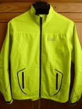 Womens GORE Running Wear WINDSTOPPER Active Shell HiViz Jacket - Small
