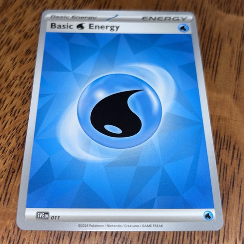 Basic Water Energy #11 Scarlet & Violet Energies Pokemon TCG