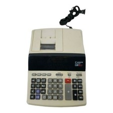 Canon MP25DV Printing Calculator 12 Digit 2 Color w/ Clock & Calendar