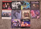 10 HAIRBAND METAL 45 PICTURE SLEEVE LOT NO VINYL BON JOVI CINDERELLA VAN HALEN