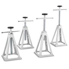 KFFKFF RV Stabilizer Jacks, 4 Pack Aluminum RV Leveling Jacks