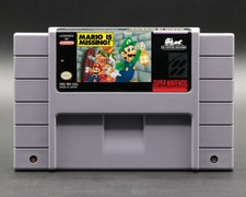 Mario Is Missing SNES Super Nintendo Cartridge Only Fantastic Label!