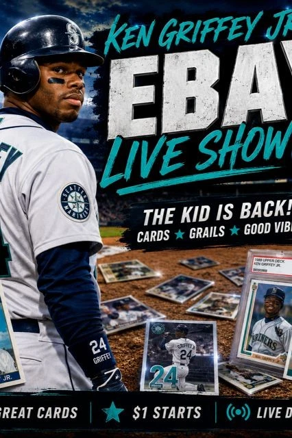 KEN GRIFFEY JR PLAYER NIGHT W/SPECIAL GUEST STUDIO40 !!