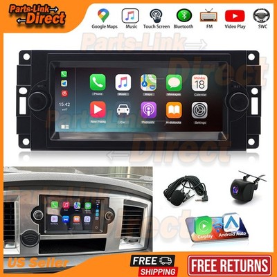 For 2006-2008 Dodge Ram 6.86-inch Android 13 In-car Stereo Nav System 2+64GB