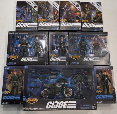 G.I. Joe Classified Series - COMPLETE NIGHT FORCE TEAM - Walmart Exclusive NEW!