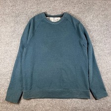 Lululemon Crewneck Sweatshirt Mens XL Blue Gray Pullover Stretch Performance