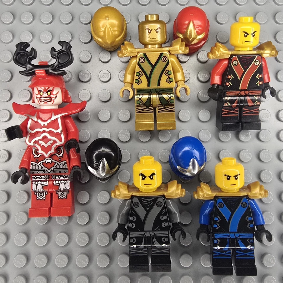 Lego Ninjago Minifigures Lot The Final Battle NJO0079 NJO0080 NJO0073 NJO0074 - Image 2 of 4