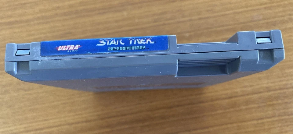 NES ~ STAR TREK 25th Anniversary Nintendo Game NES-8Z-USA Game Cart Only NTSC - Image 3 of 4