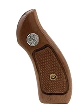 S&W K L Frame Round Butt Grips Wood 10 12 13 19 581 586 64 65 66 681 686 #KRW51